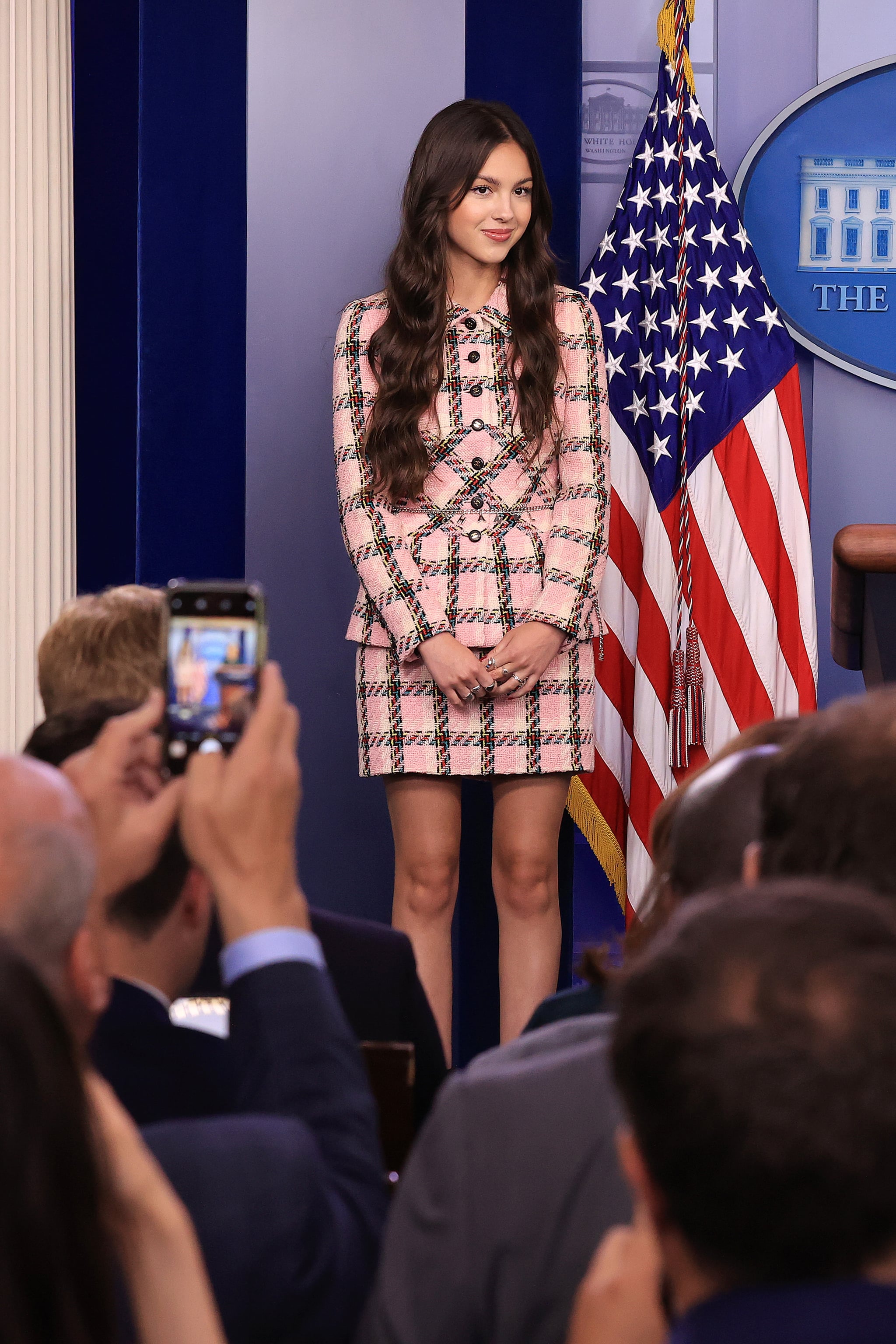 Olivia Rodrigo's White House Look: See Her Pink Chanel Suit – StyleCaster