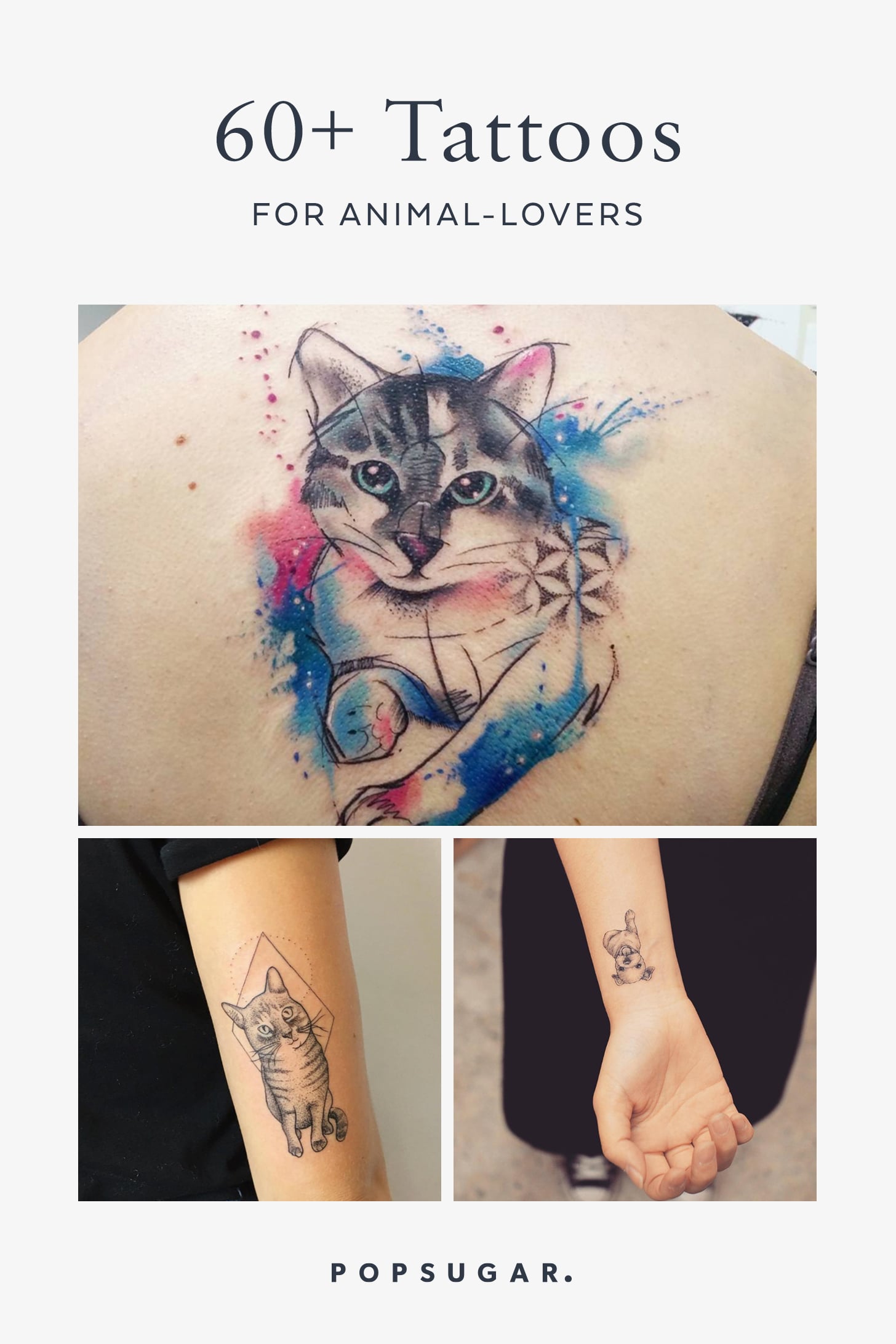 15 Best Ever Animal Tattoo Designs and Their Meanings