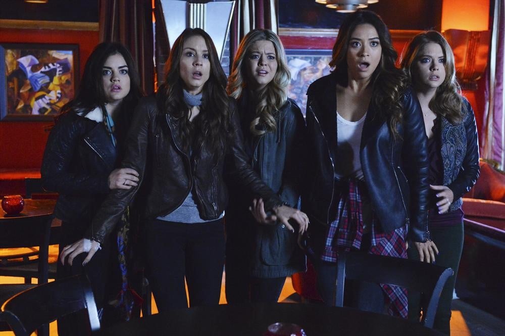 Looks like the girls are going to get into serious trouble.
Source: ABC Family