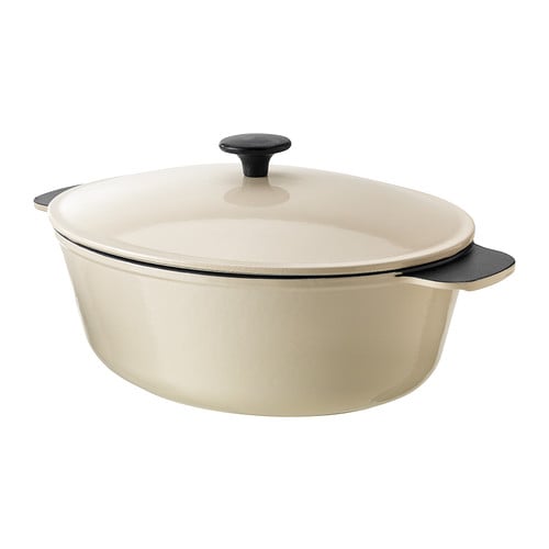 Enameled Cast Iron Casserole Best Ikea Kitchen Products POPSUGAR