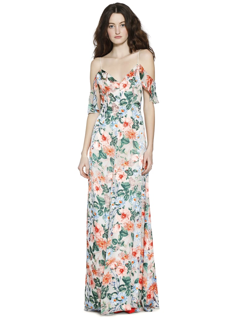 Alice + Olivia Alves Cold-Shoulder Maxi Dress | Best Maxi Dresses ...