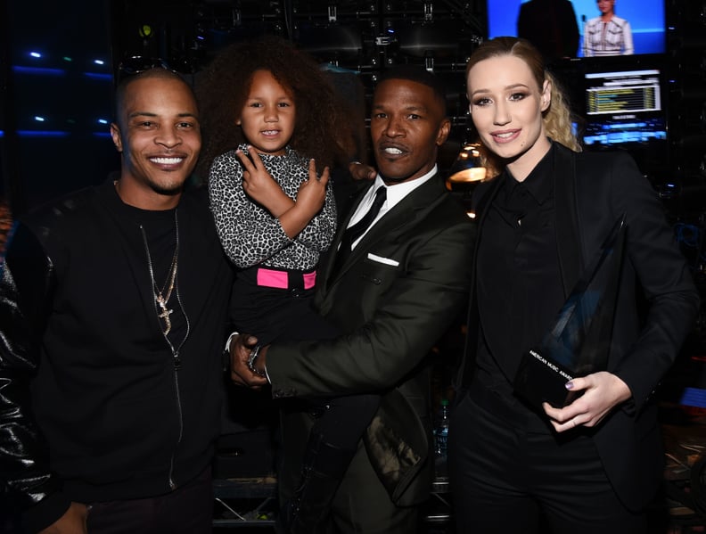 Jamie Foxx and His Daughter With Iggy Azalea and T.I.