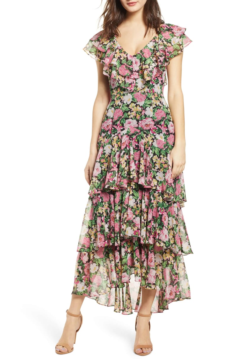 Wayf Chelsea Tiered Ruffle Maxi Dress