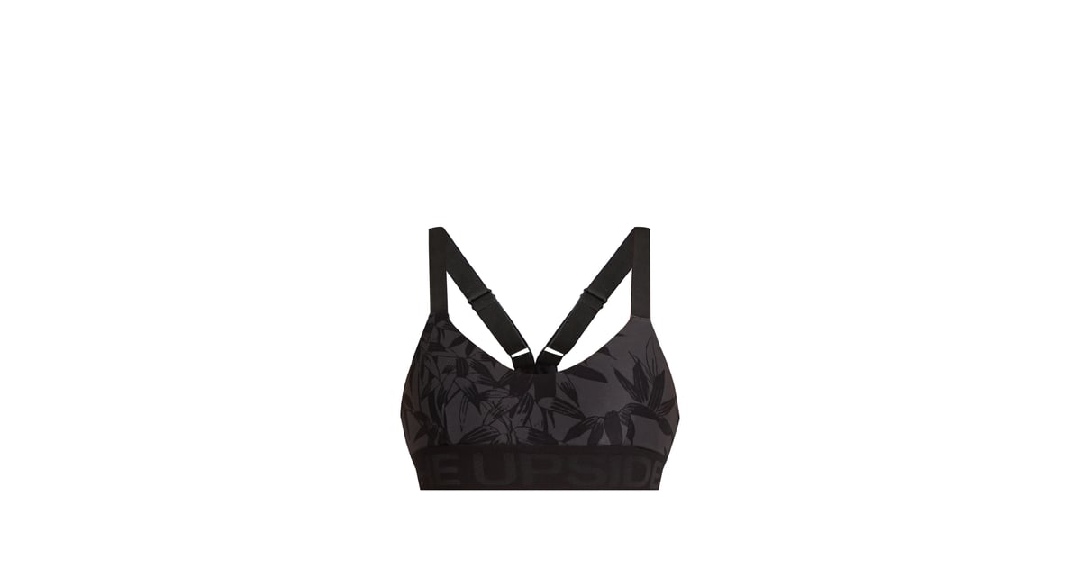 Bamboo Print Performance Bra Gifts For People Who Like Dance Workouts