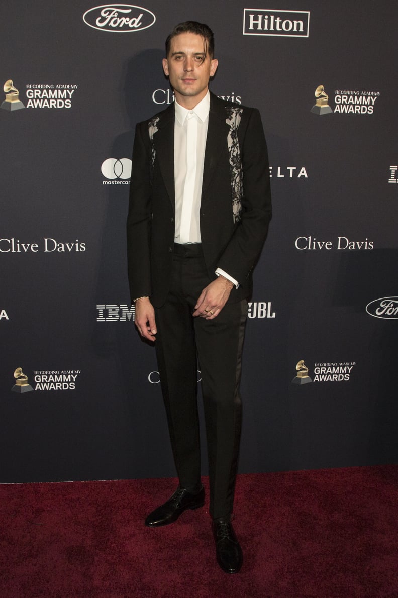 G-Eazy at Clive Davis's 2020 Pre-Grammy Gala in LA