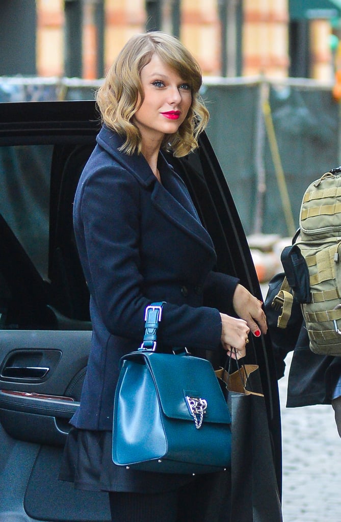 Taylor Swift looked picture-perfect in NYC on Friday.