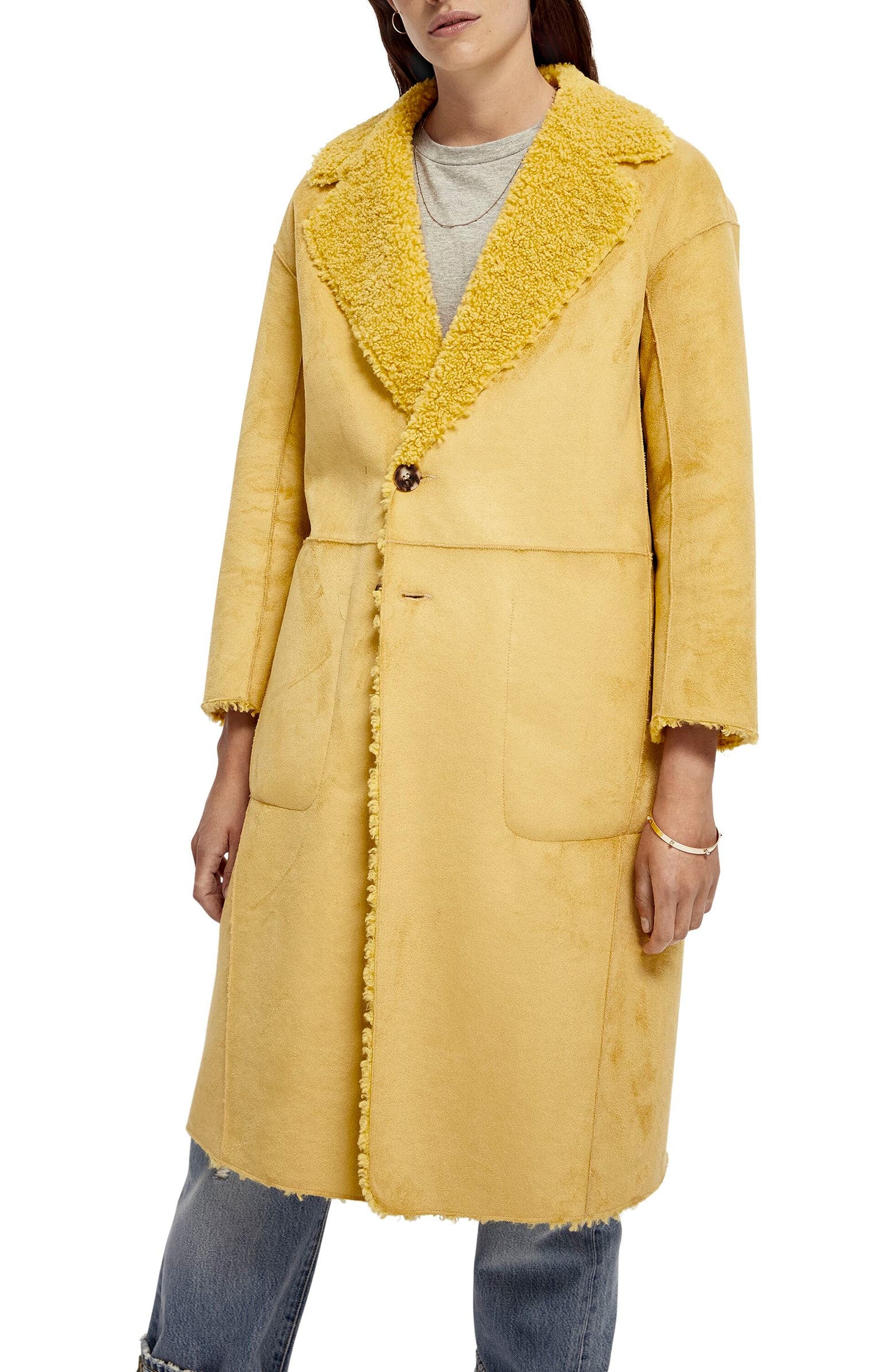 Scotch Soda Reversible Teddy Jacket Something Tells Me Your