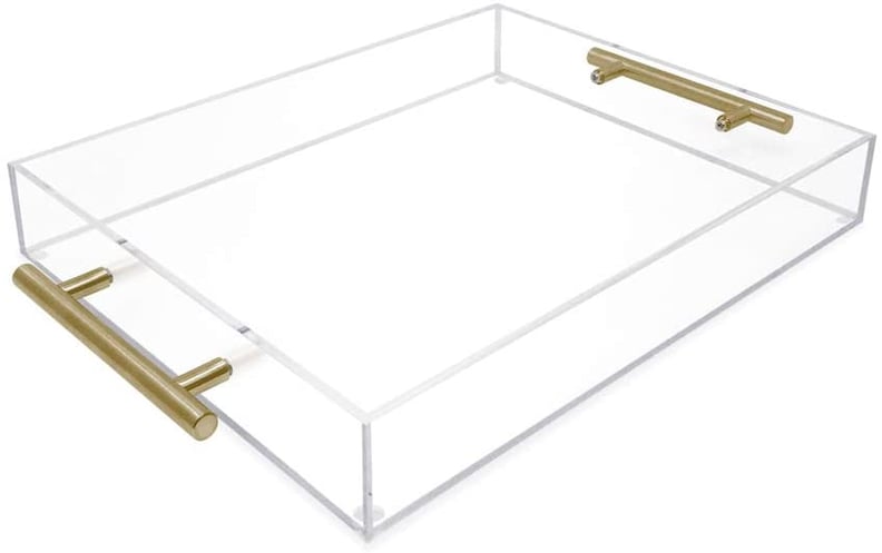 Isaac Jacobs Clear Acrylic Serving Tray