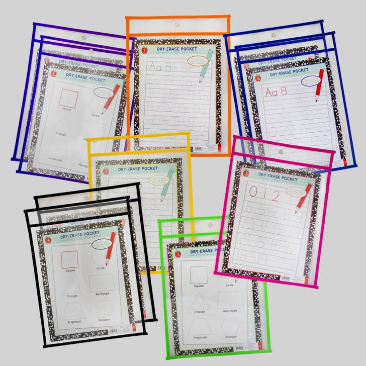 A Smart Solution Bullseye's Playground Dry Erase Pockets The Best Products For Teachers at