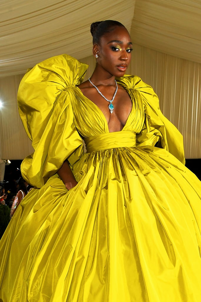 Normani's Bright Yellow Valentino Gown at the 2021 Met Gala