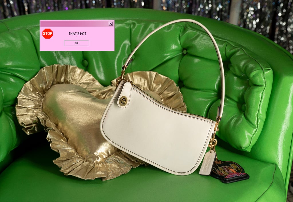 Coach's Holiday Campaign For the Swinger Bag