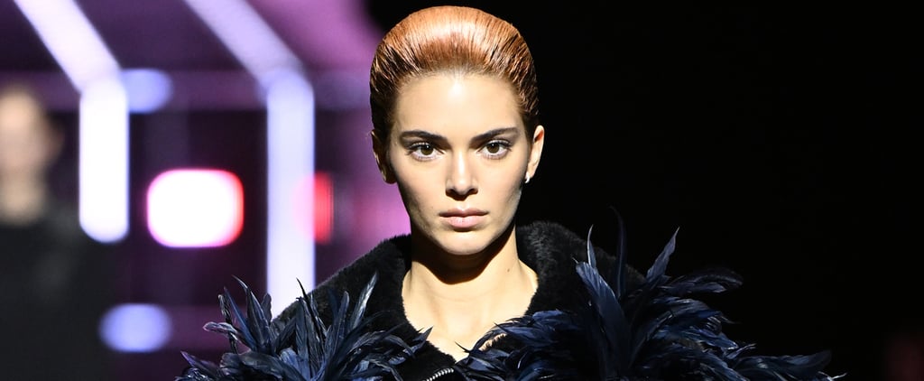 Kendall Jenner's Copper-Red Hair Colour at Milan Fashion Week