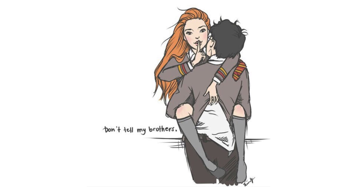 Harry And Ginny Harry Potter Fan Art Popsugar Love And Sex Photo 38