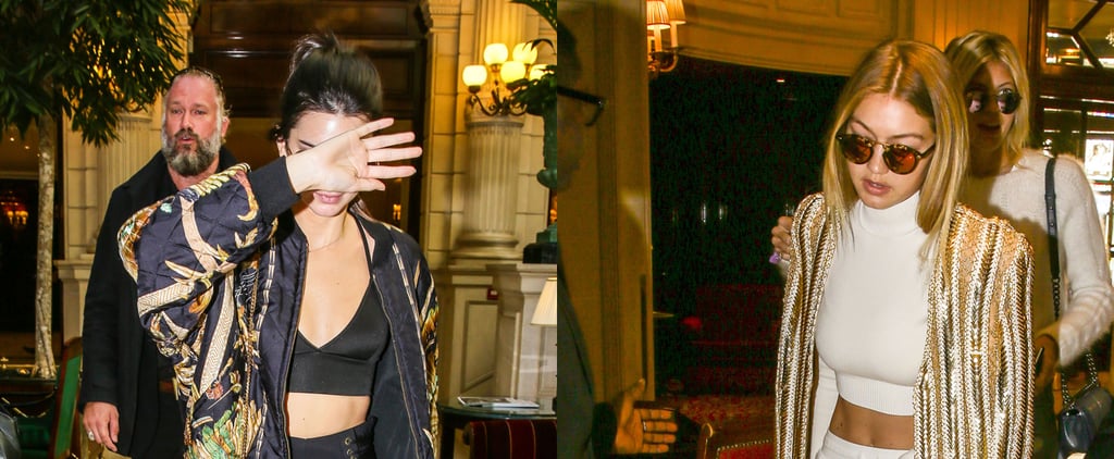 Gigi Hadid and Kendall Jenner Style at Balmain