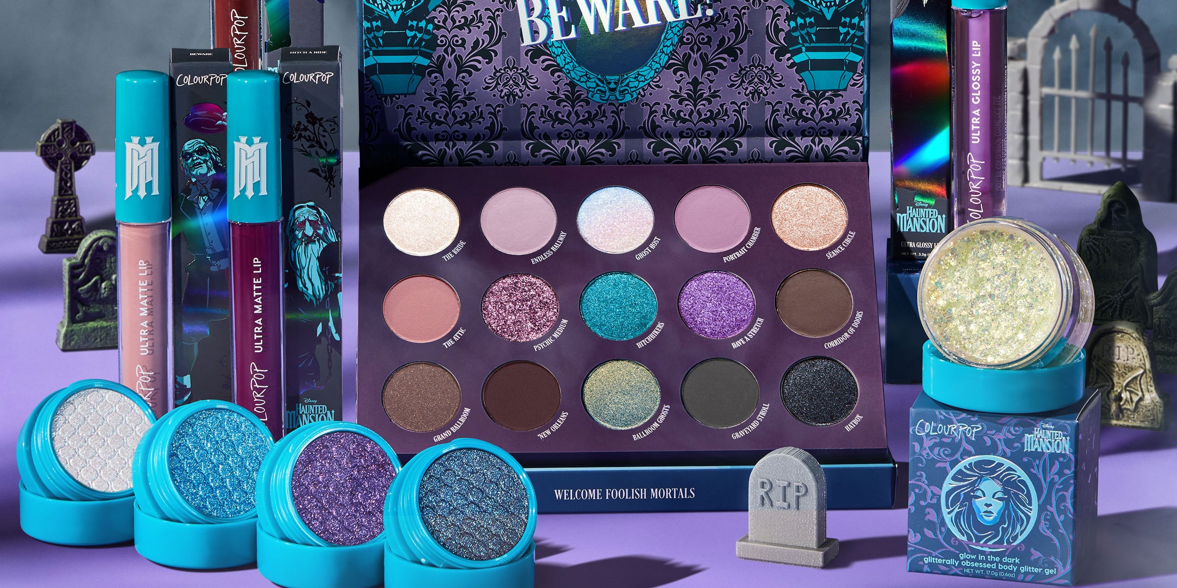 ColourPop's "Haunted Mansion" Collection: Shop the Line Here - Vimarsana News
