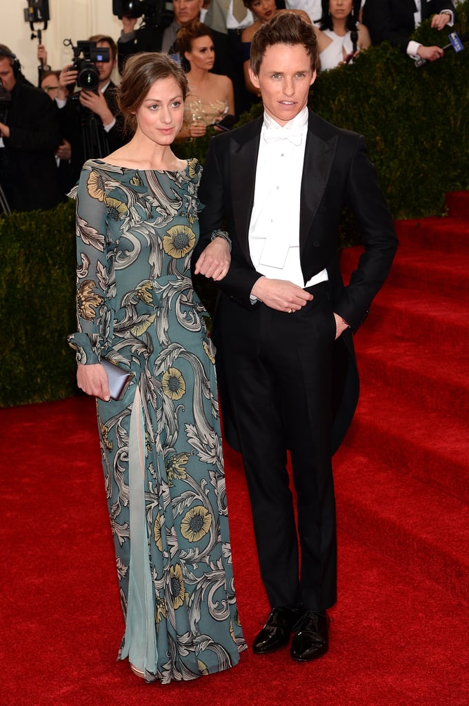 Is it just us, or did Eddie kind of look like a prince at the 2014 Met Gala? This Burberry look was so regal on him.