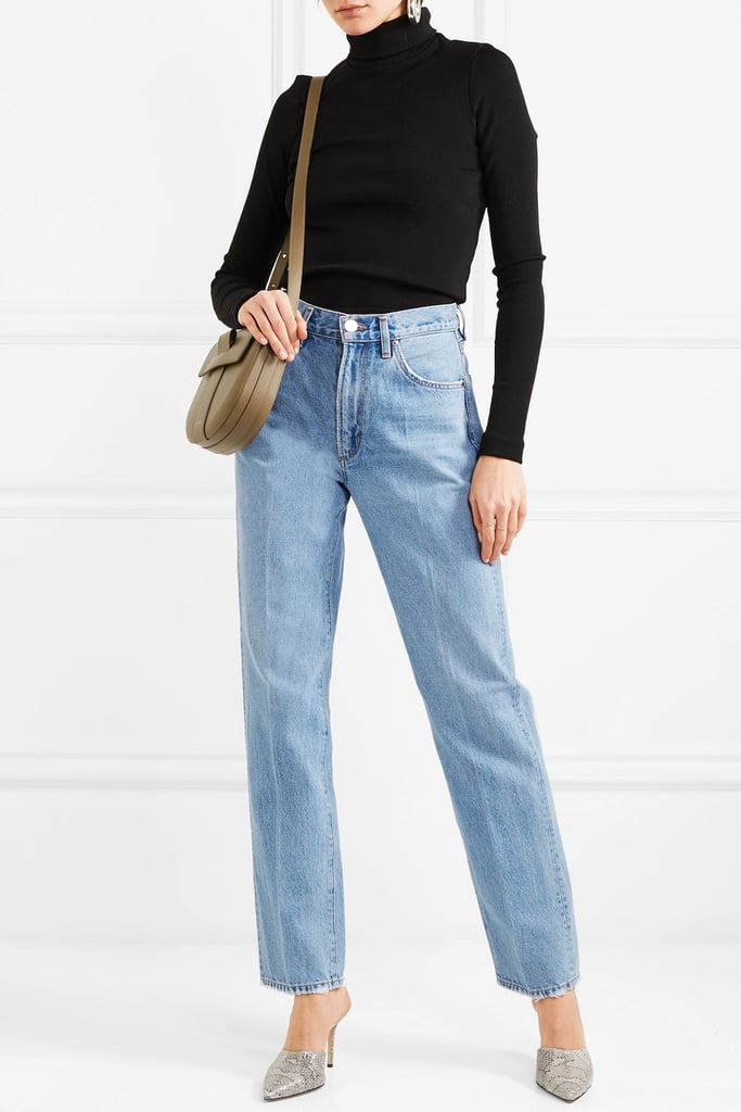 Goldsign The Classic Fit High-Rise Straight-Leg Jeans