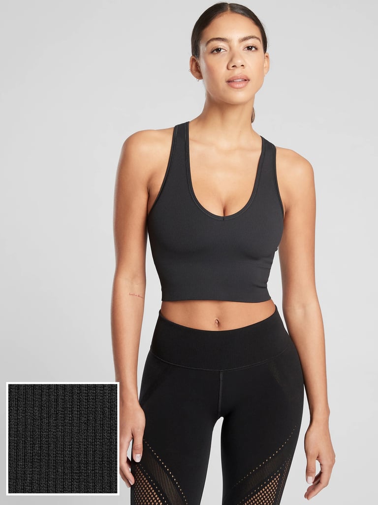 Athleta Aurora Crop Rib Tank