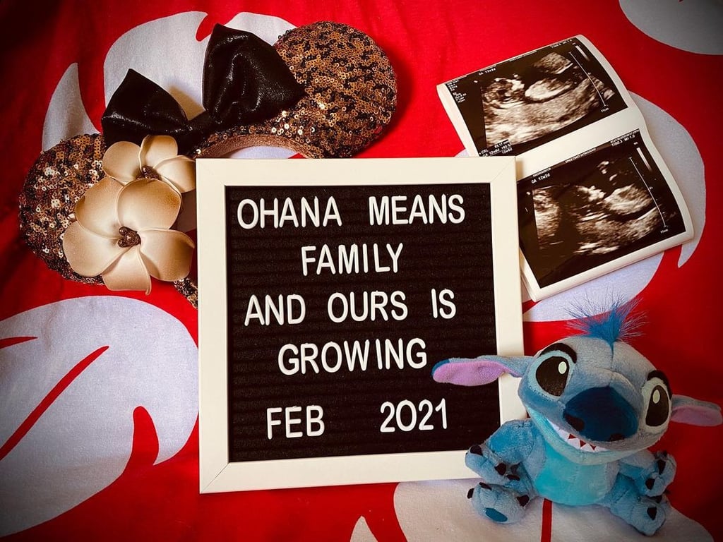 Lilo & Stitch Pregnancy Announcement