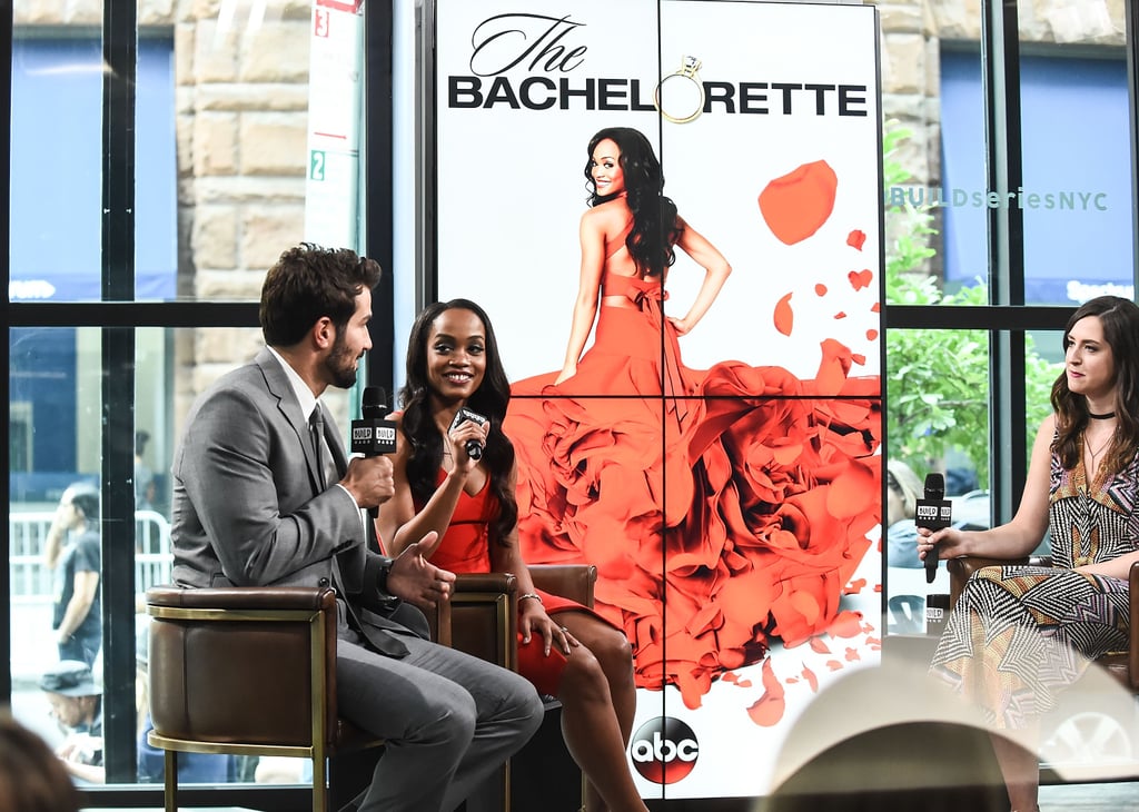 She was upfront with producers about the lack of diversity on The Bachelor early on. In her op-ed, Rachel recounted her auditioning process for the show. She noted that as she walked into a room, there was a "sea of people," but "nobody was Black." As she talked with executive producers, she expressed that she didn't watch the show because she didn't feel represented on screen. "What I was saying didn't scare them," she added. "'You should tell your job about the show,' they said. They were telling me I was going to be cast." 
She almost backed out of the show. As Rachel familiarized herself with the show, she decided to watch Ben Higgins's season, and it almost made her back out. "Watching it, I started crying," she said. "I thought, I don't like the dates. This is cheesy. My friends are going to laugh at me. I'm not going to have any respect in the legal field. I almost pulled out." Days before going on the show, she revealed that she called up her ex, hoping he would convince her not to do it. Instead, the opposite happened. "He said, 'Well, don't say my name.' I thought, Oh my gosh, this man wants nothing to do with me. And I'm still looking for anything from him. Maybe 24 hours later, he texted me, 'You don't honor the sanctity of marriage. You're not who I thought you were.' He was trying to shame me into not doing it. It was just what I needed to hear to motivate me going in."