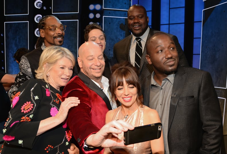 Martha Stewart, Snoop Dogg, Jeff Ross, Pete Davidson, Natasha Leggero, Shaquille O'Neal, and Hannibal Buress