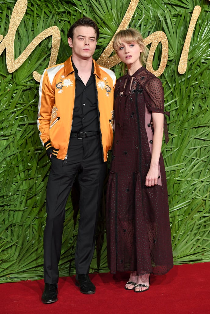 Charlie Heaton and Natalia Dyer