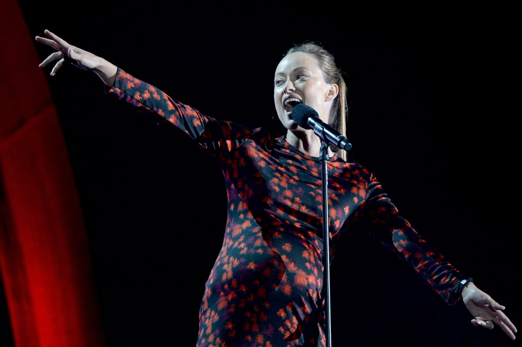 Olivia Wilde Pregnant at Global Citizen Festival 2016