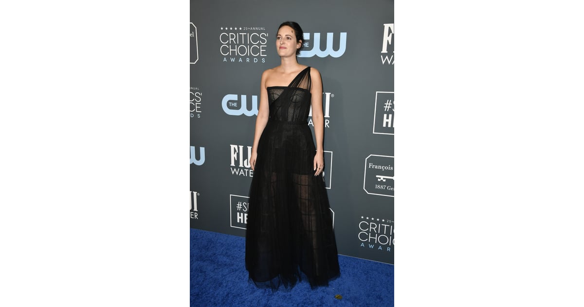 Phoebe Waller-Bridge's Black Dior Critics' Choice Dress ...