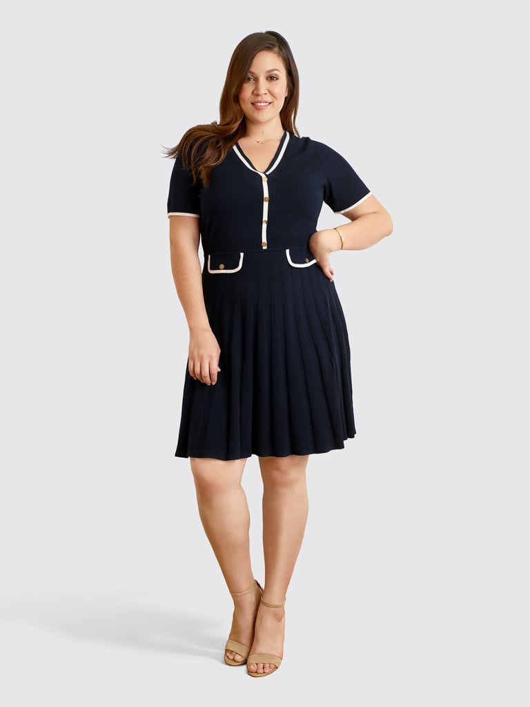 Short Sleeve Sweater Dress