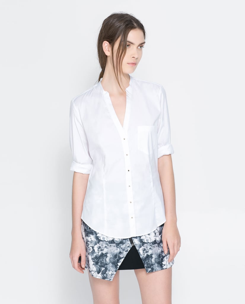 V-Neck Zara Shirt ($30, originally $40)
