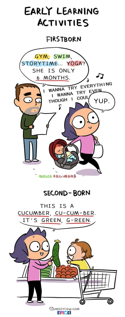 Comic About Raising Your Second Kid