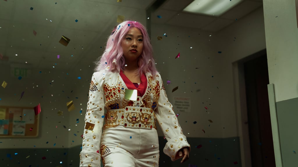 Stephanie Hsu's Pink Wig in the Elvis Universe