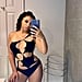 Chloe Bailey's Black Cutout Bodysuit on Instagram