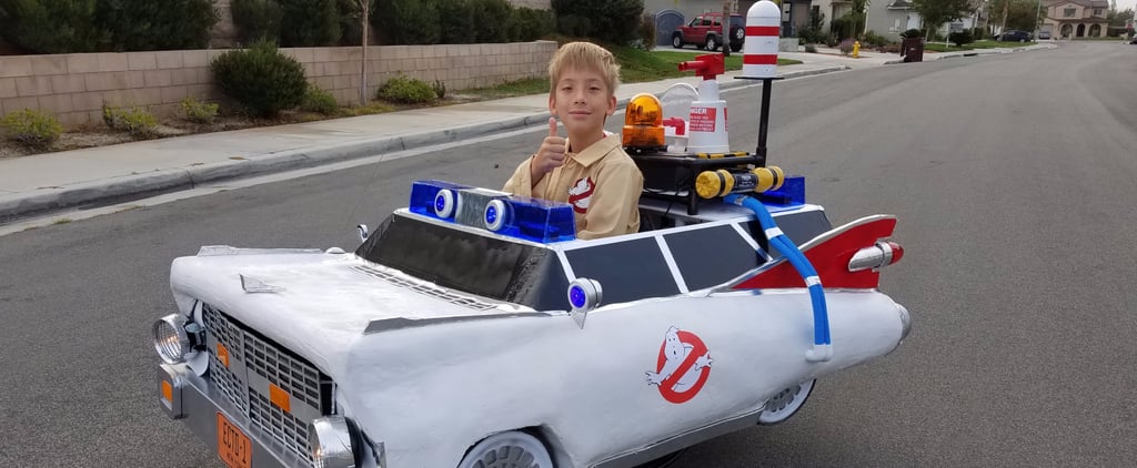 Dad Builds Amazing Ghostbusters Wheelchair Costume