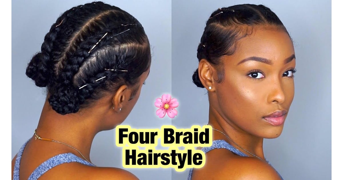Simple Four Braids | Cool Braids For Girls | POPSUGAR Family Photo 5
