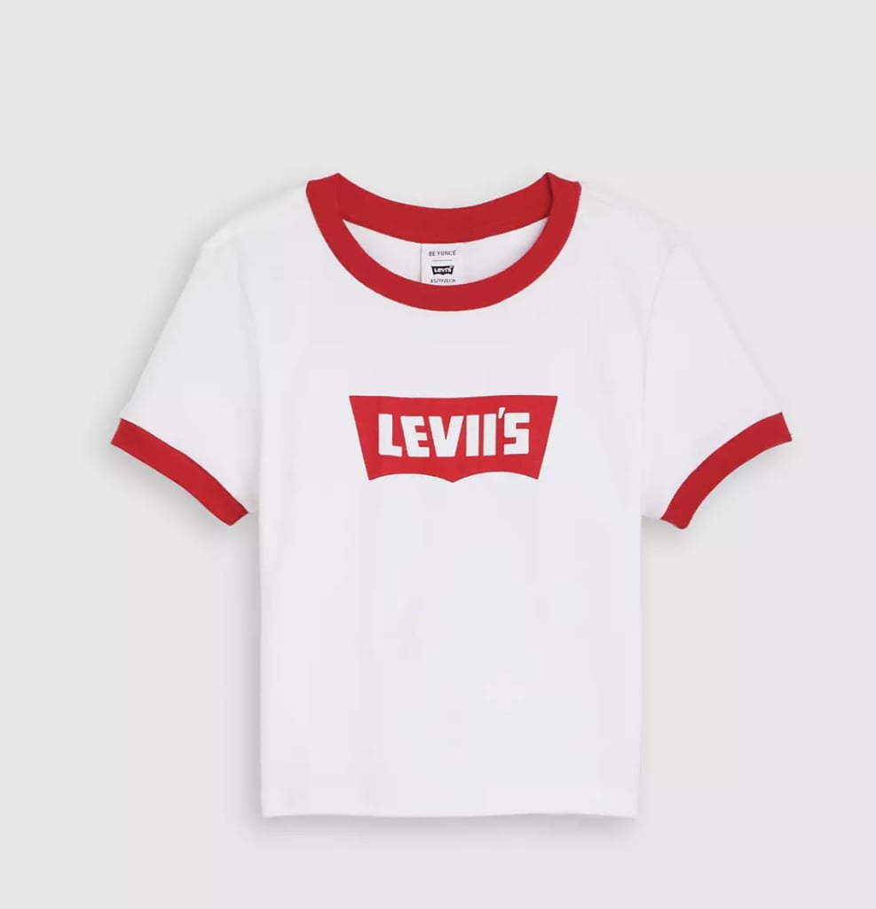 Beyoncé X Levi's Graphic Essential Sporty Ringer Tee