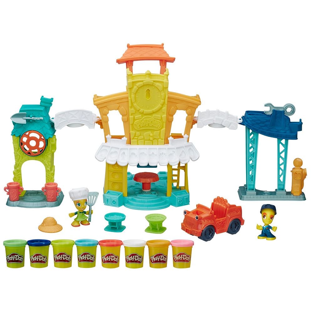 For 4-Year-Olds: Play-Doh Town 3-in-1 Town Center