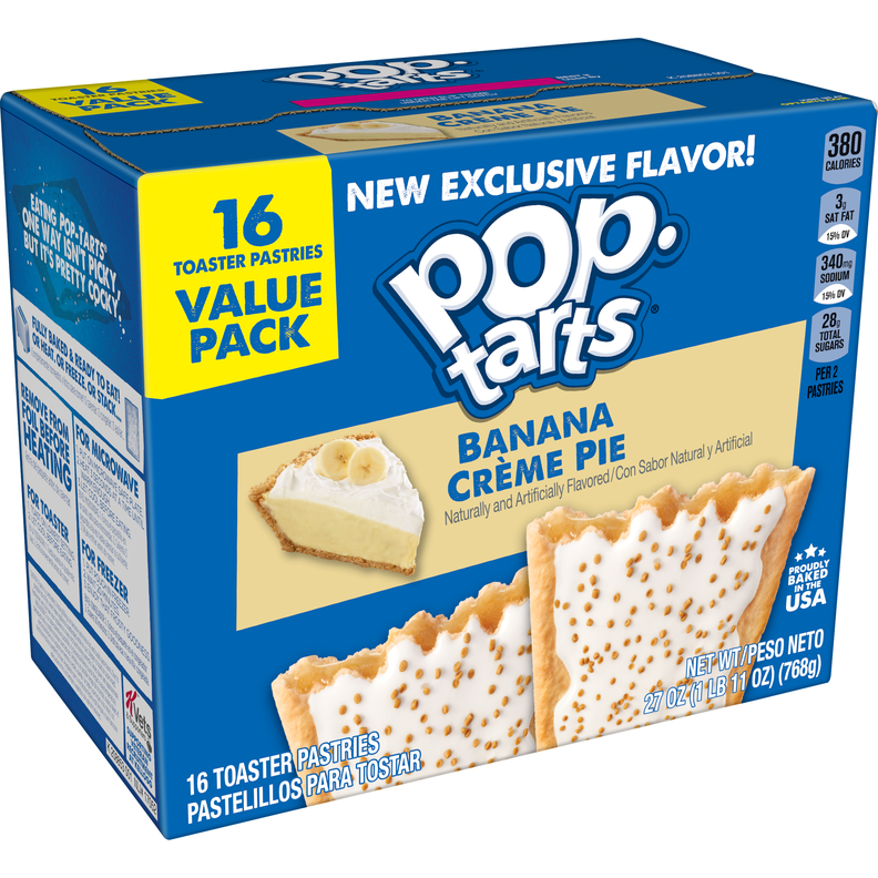 Banana Crème Pie Pop-Tarts