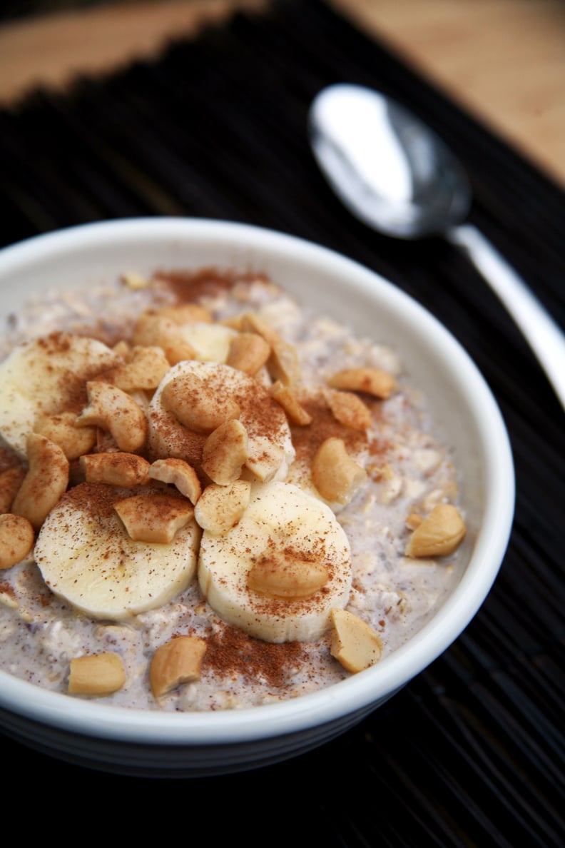 Mash Beans in Oatmeal