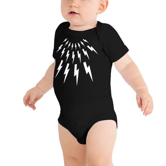 Schitt's Creek Baby Onesie David Lightning Bolt Sweater