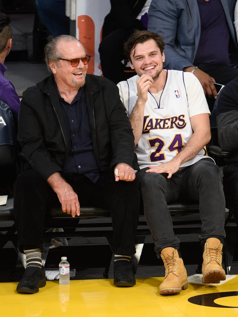 Miles Teller and Dax Shepard at Lakers Game April 2016