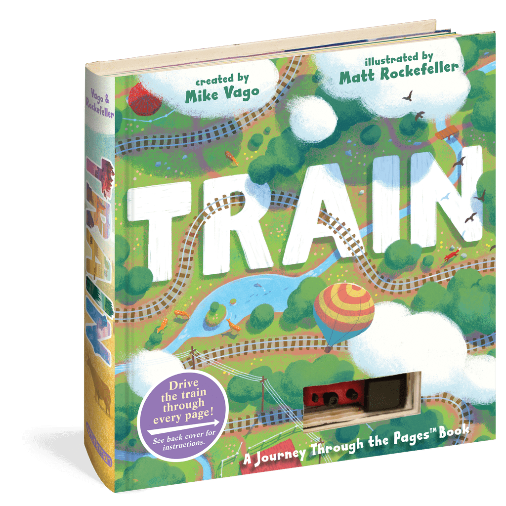 Train: A Journey Through the Pages Book