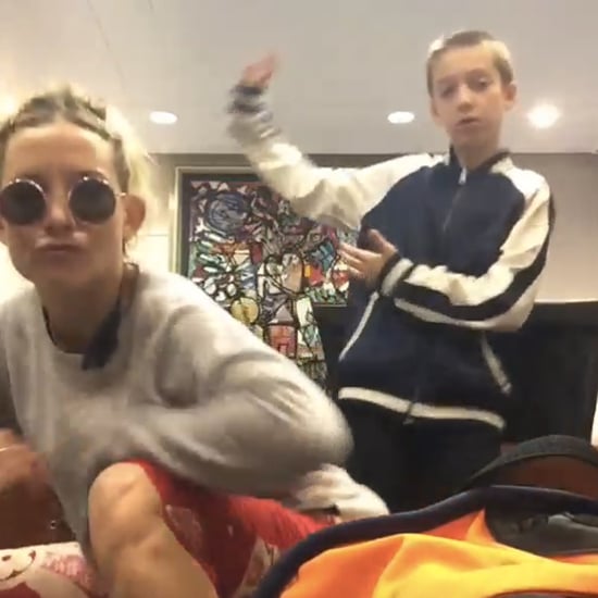 Kate Hudson and Son Ryder's Dance and Rap Video on Instagram