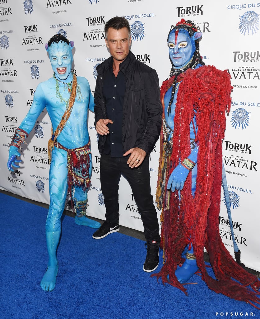 Josh Duhamel and Son at Cirque du Soleil LA Show 2016