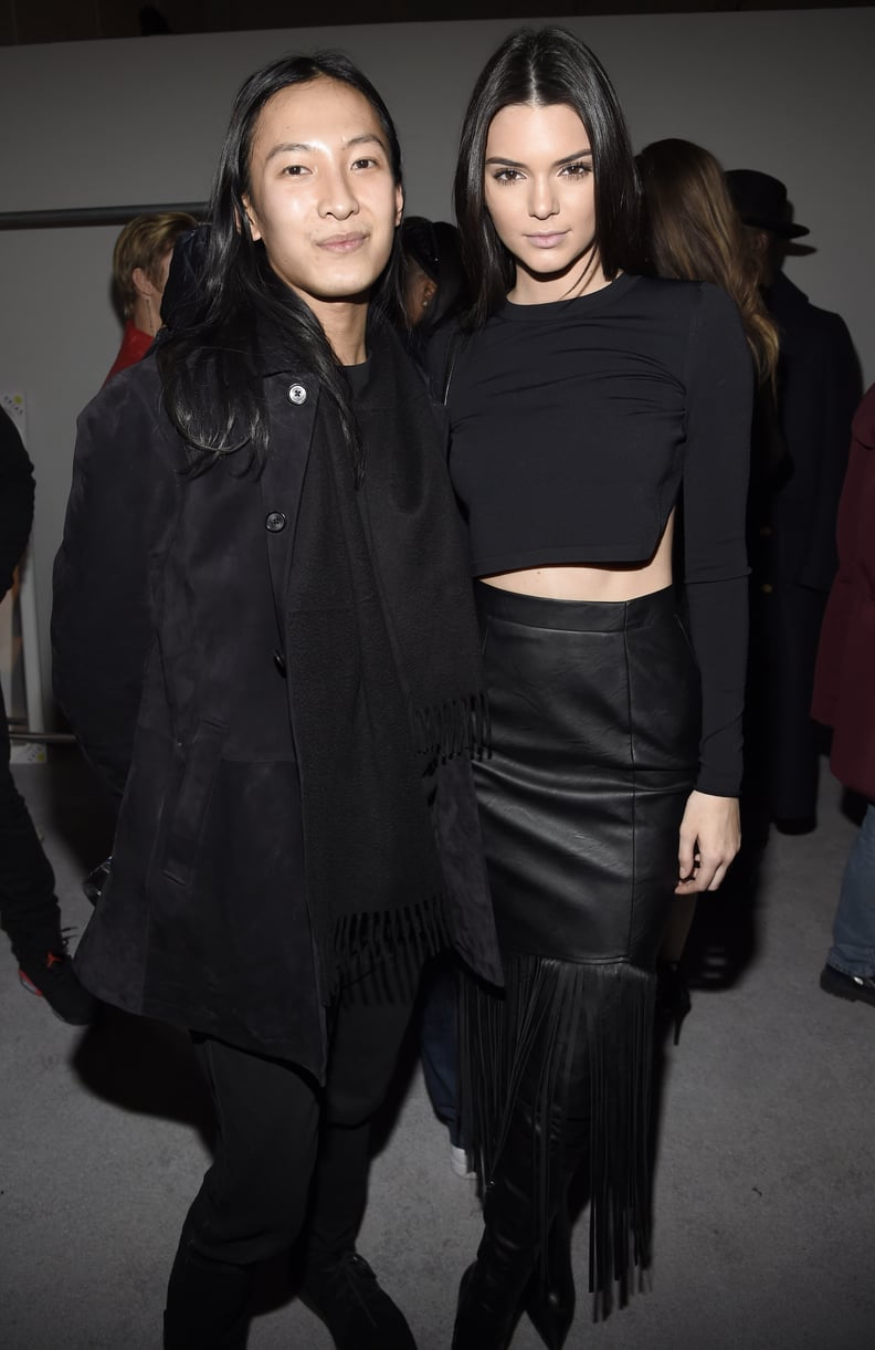 Even Alexander Wang Approved of Kendall's Chic All-Black Look