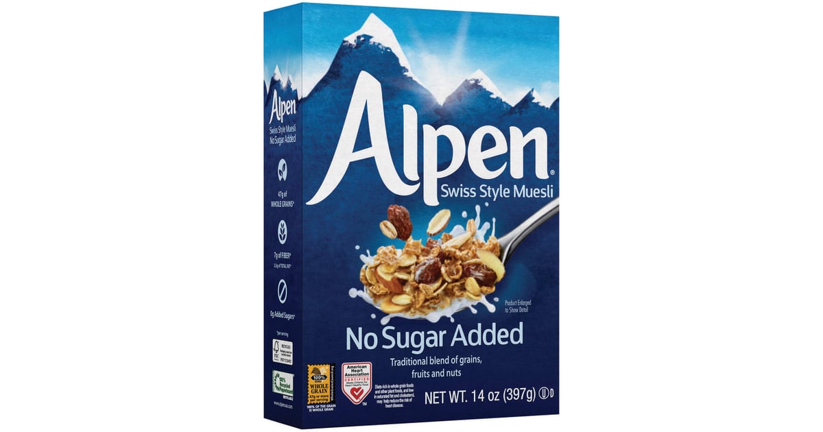 Alpen No Sugar Added Muesli Healthiest