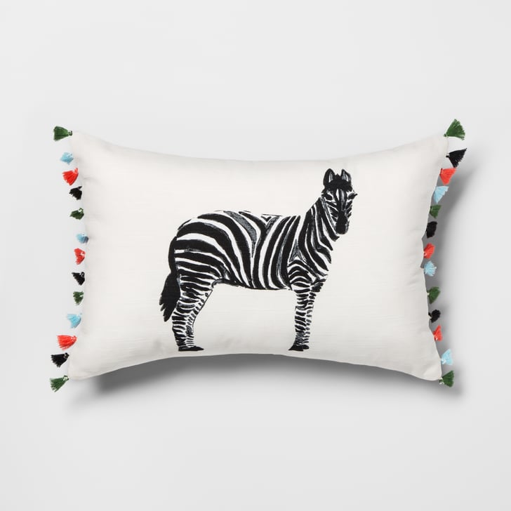 Get the Look Zebra Lumbar Throw Pillow Target Home Spring Collection