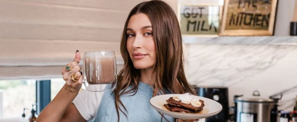 Hailey Bieber's Chocolate-Chip Protein Pancakes Recipe