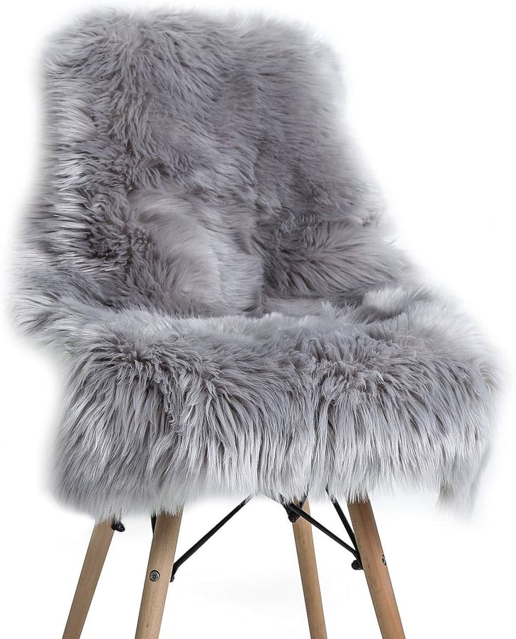 YOH Soft Faux Sheepskin Chair Cover Seat Cushion Best Scandinavian