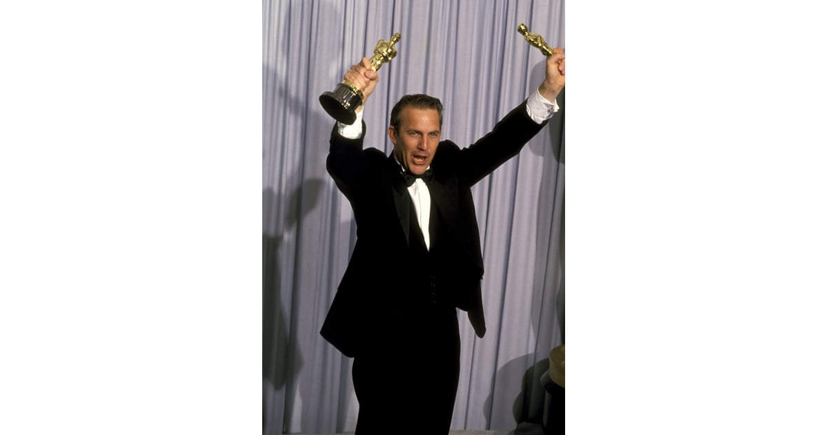 Kevin Costner, 1991 Pictures From the Oscar Press Room POPSUGAR